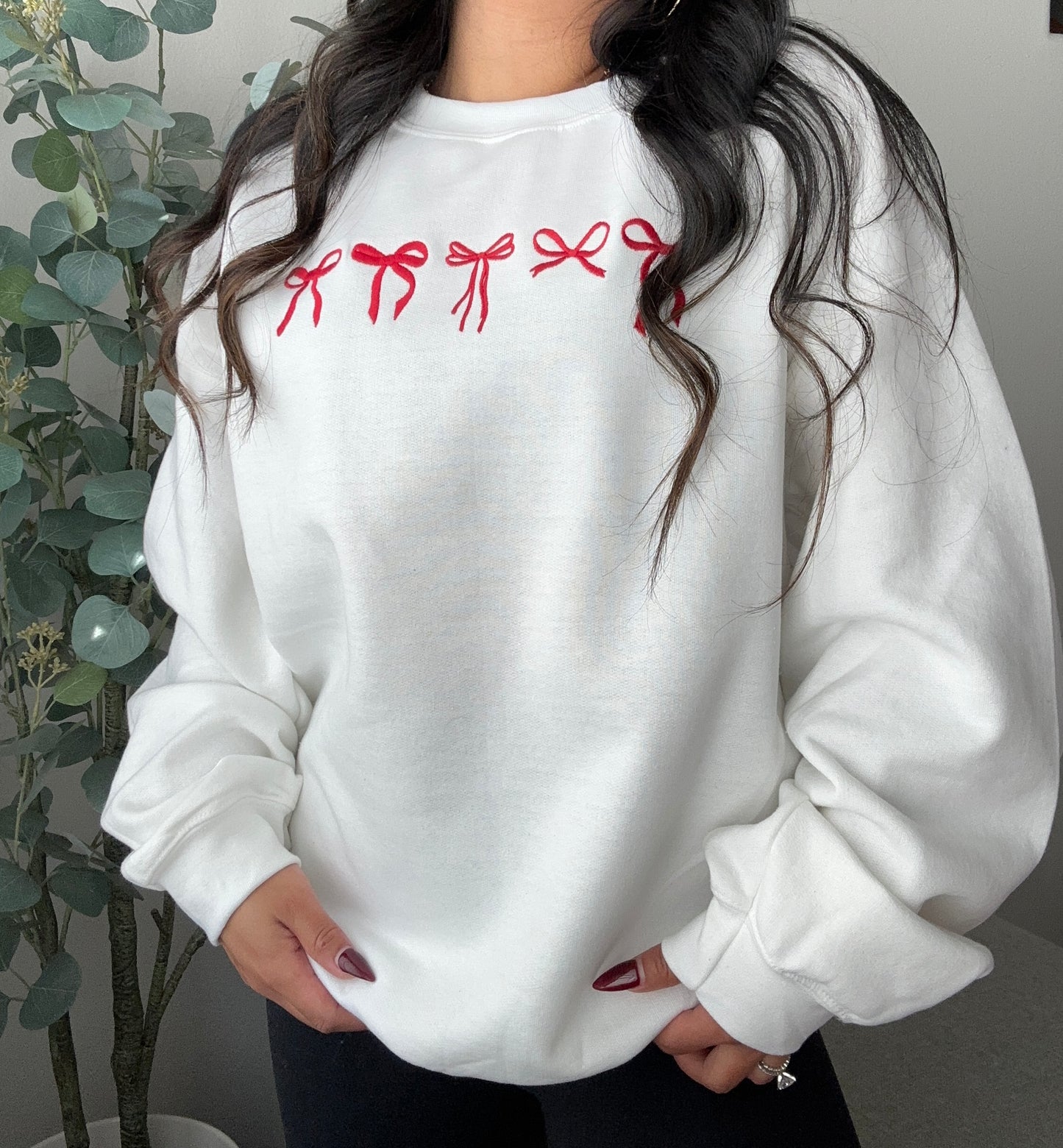 Emory Sweater (White - Oversized)